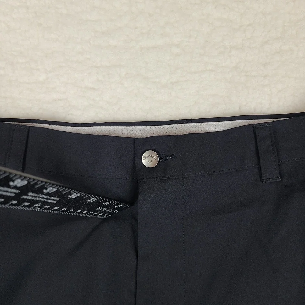 Callaway Pants Mens‎ 40x30 Black Straight Leg Activewear Performance Tech Golf